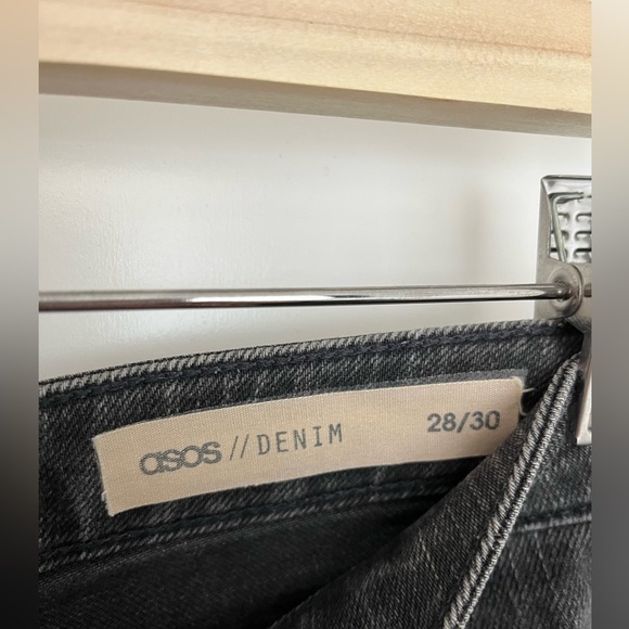 ASOS Mom Jeans, washed black - Picture 3 of 5